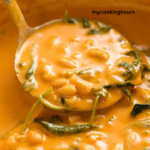 creamy tomato bean soup