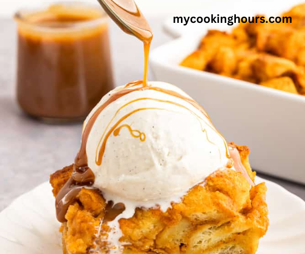 Sweet potato bread pudding