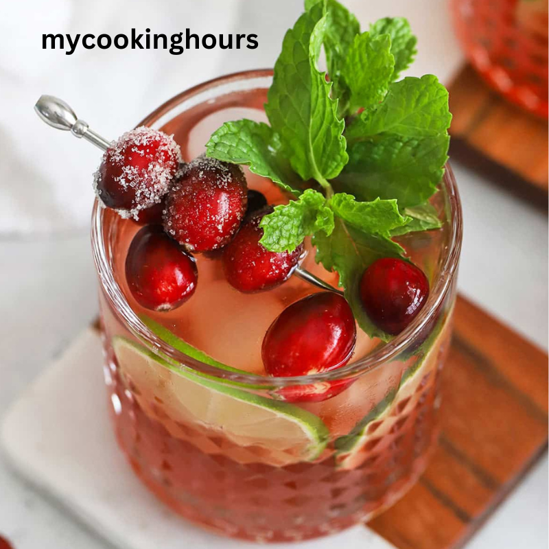 Cranberry Lime Mocktail 