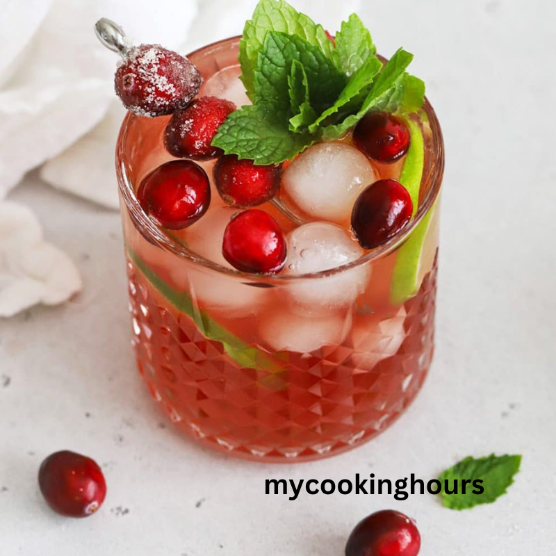 Cranberry Lime Mocktail 