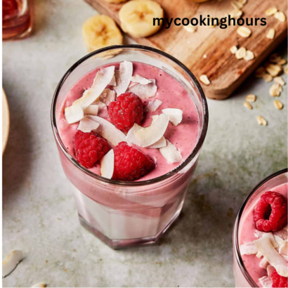 coconut raspberry smoothie