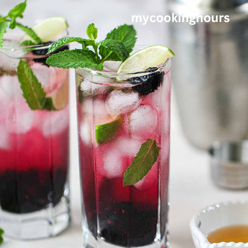 Blackberry Virgin Mojito