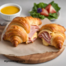 Ham and cheese croissant