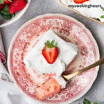 Strawberry Tres Leches cake