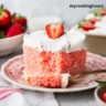 Strawberry Tres Leches cake