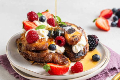 Thumbnail for Croissant French Toast: The Ultimate Brunch Indulgence