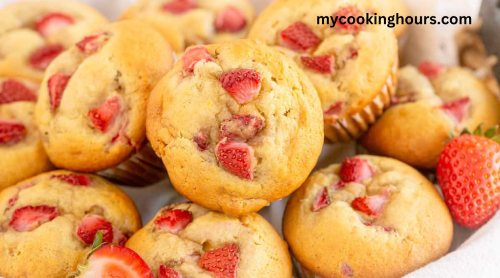 strawberry banana muffins recipe