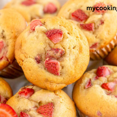 strawberry banana muffins recipe