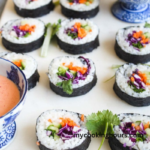 veggie sushi rolls