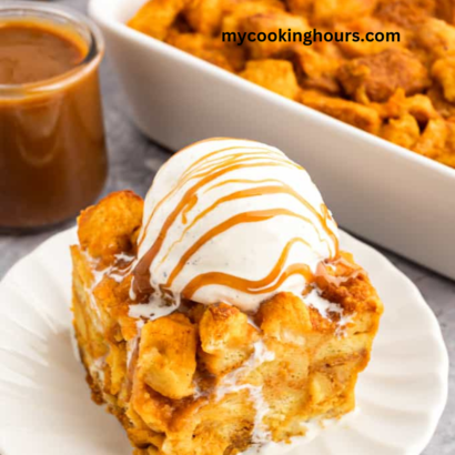 Sweet potato bread pudding