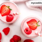 Strawberry raspberry smoothie
